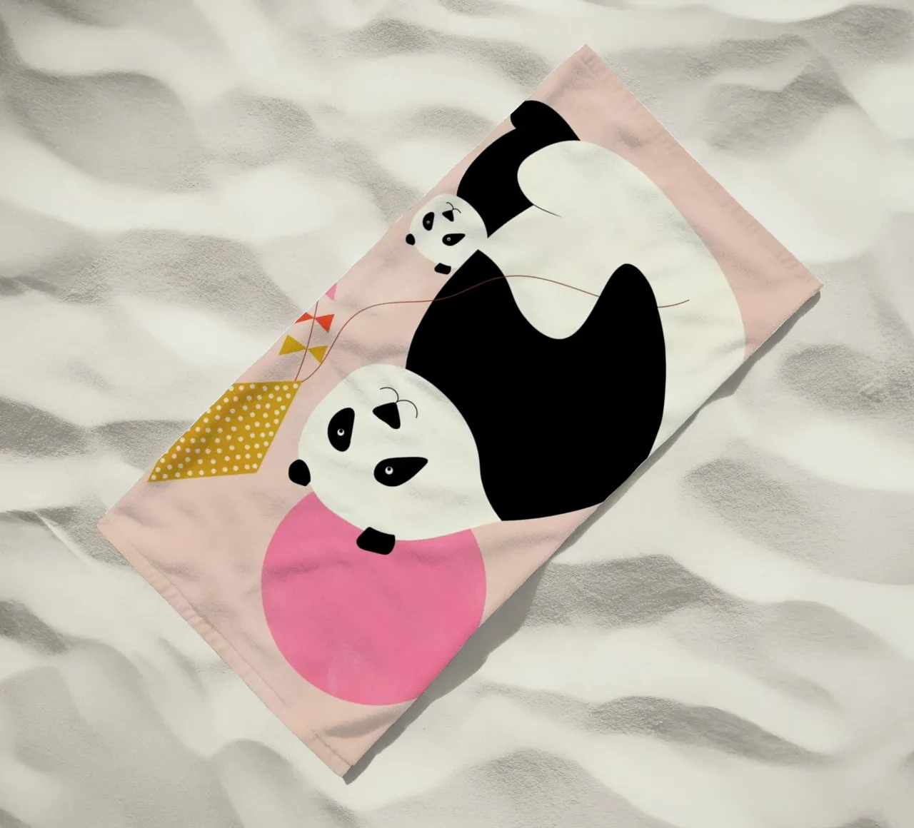 Panda Bears telo mare da Little Flourishes