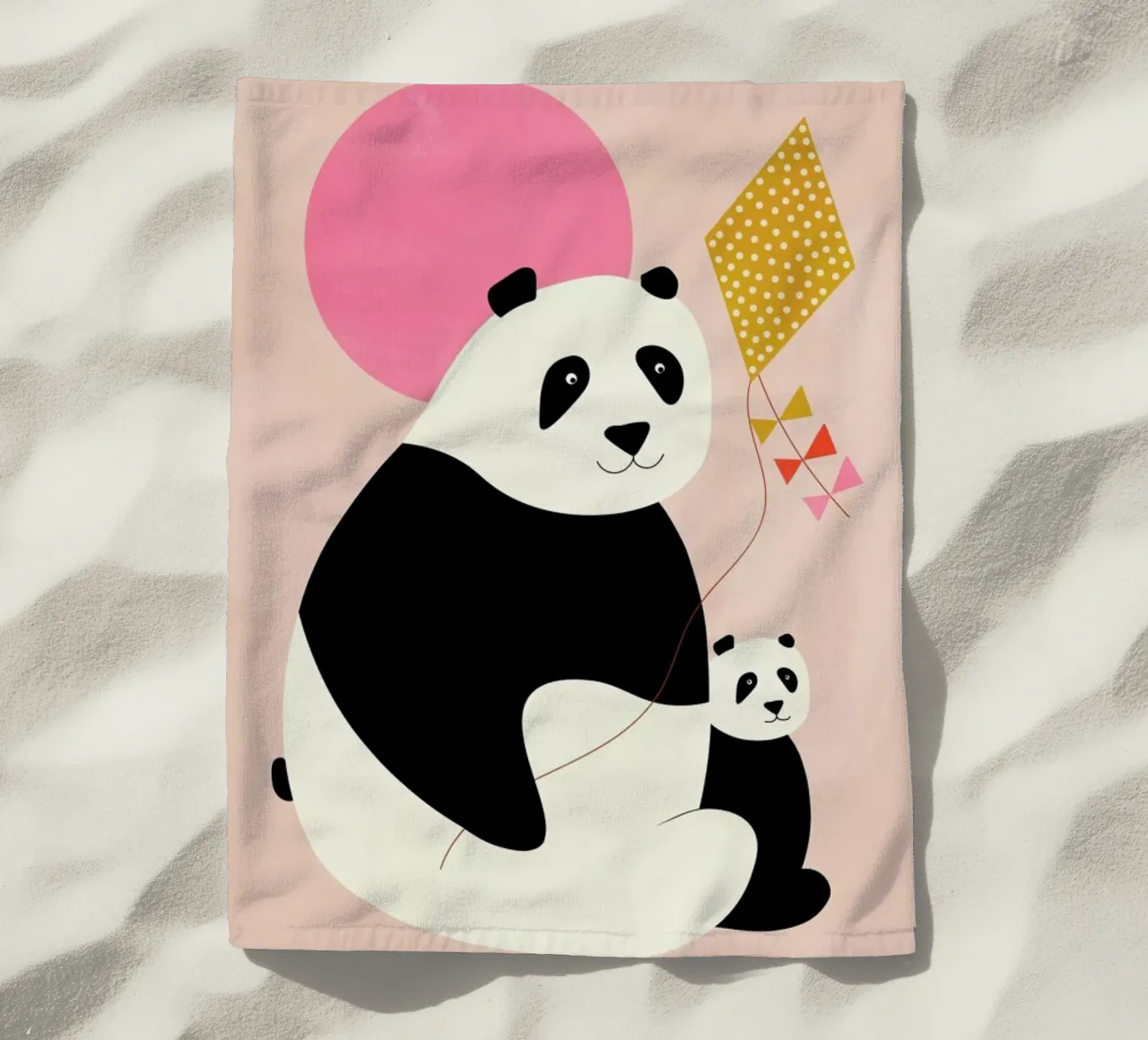 Panda Bears telo mare da Little Flourishes