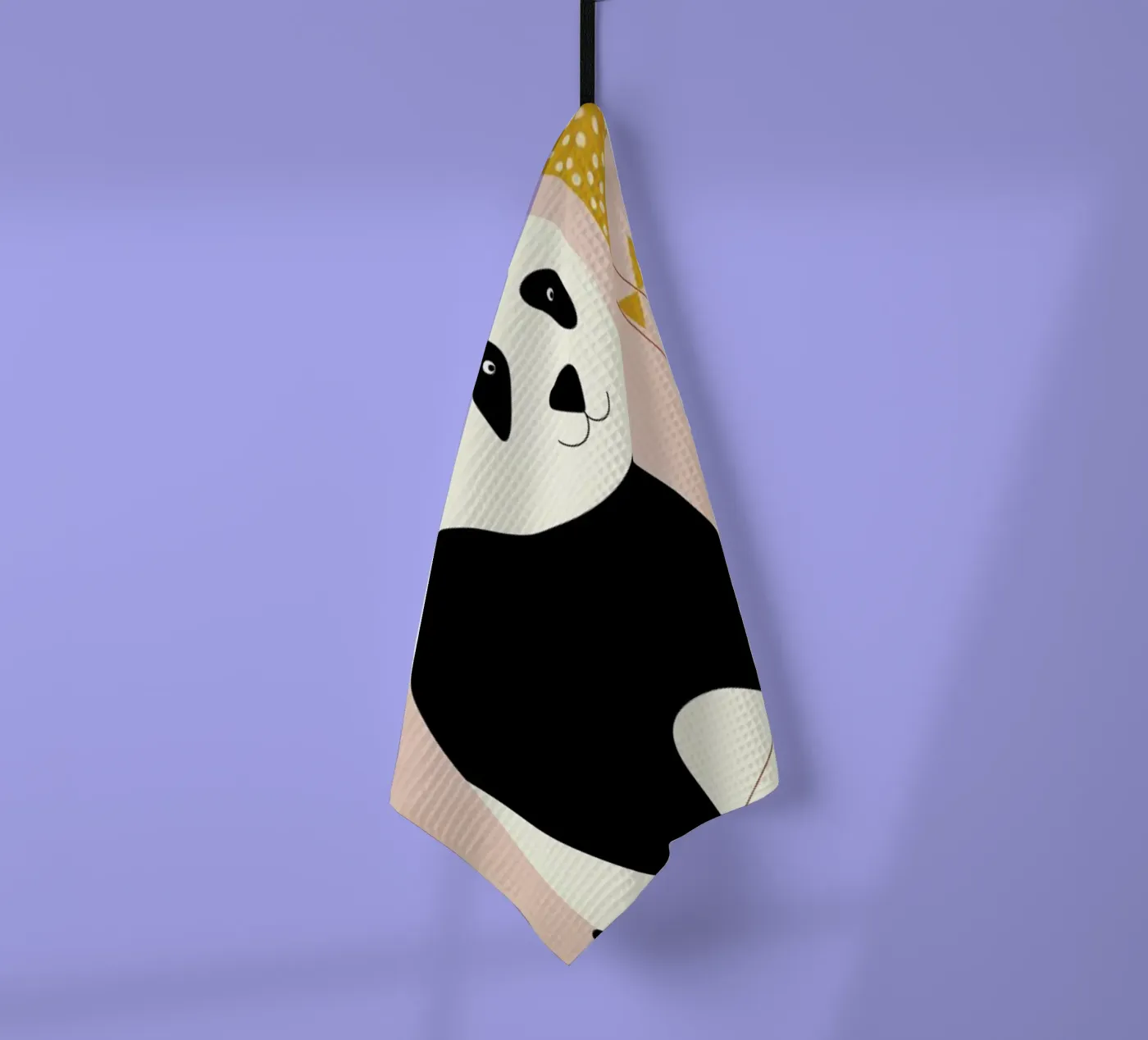 Panda Bears torchon de Little Flourishes