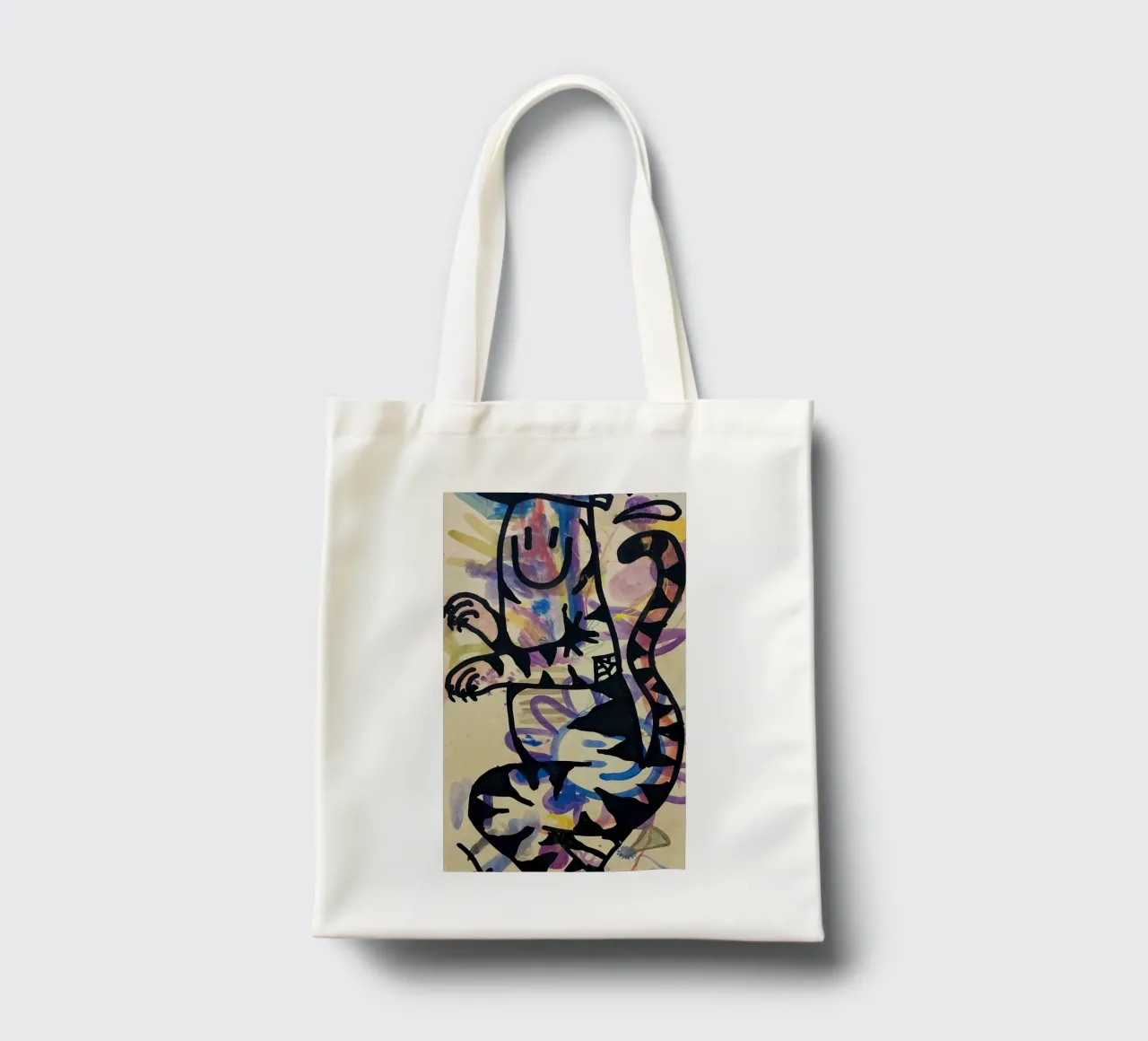 Magic Fuchur borsa in juta da ChiasMata CozMos