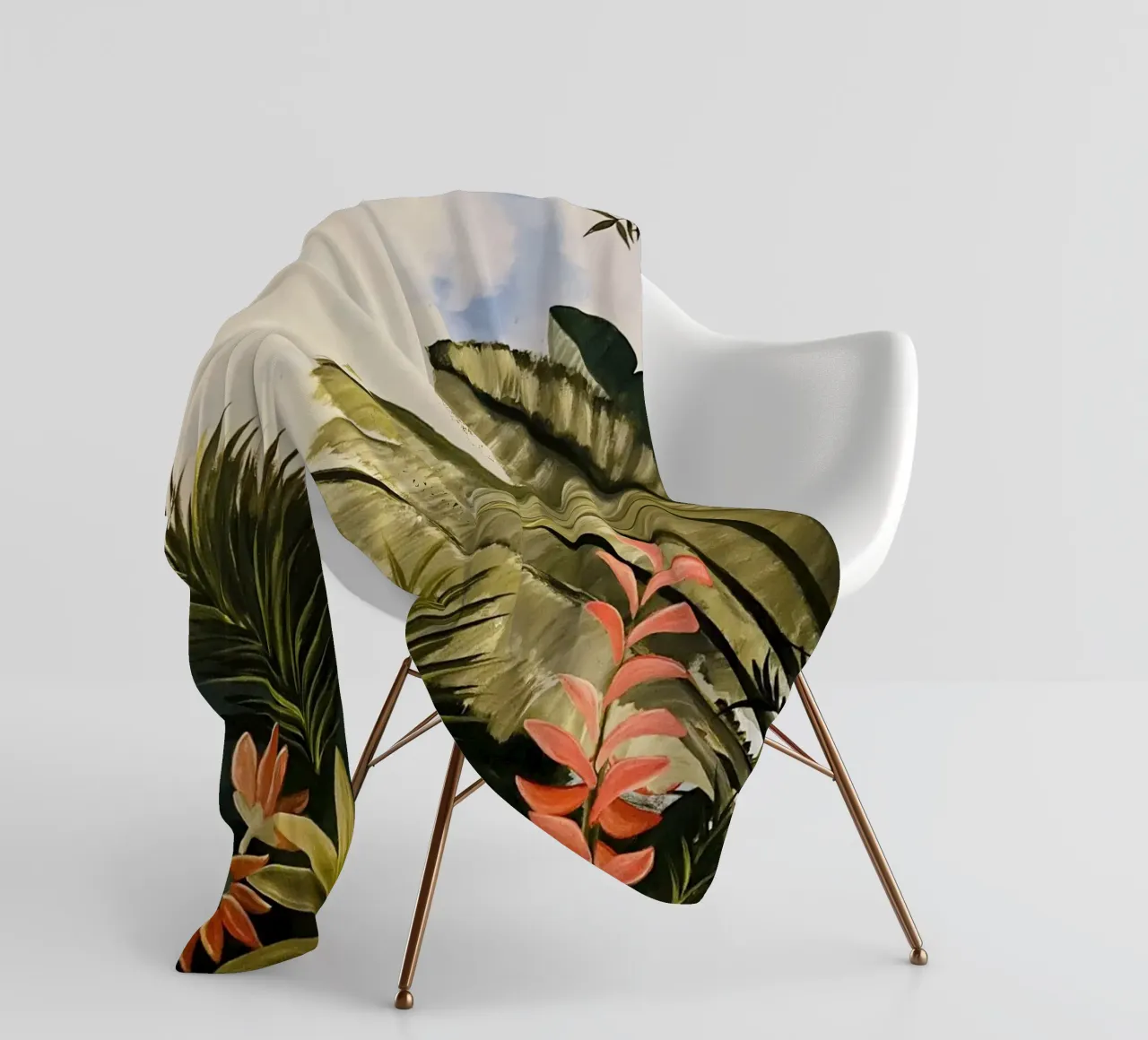 East Breeze fleece blanket by ChiasMata CozMos