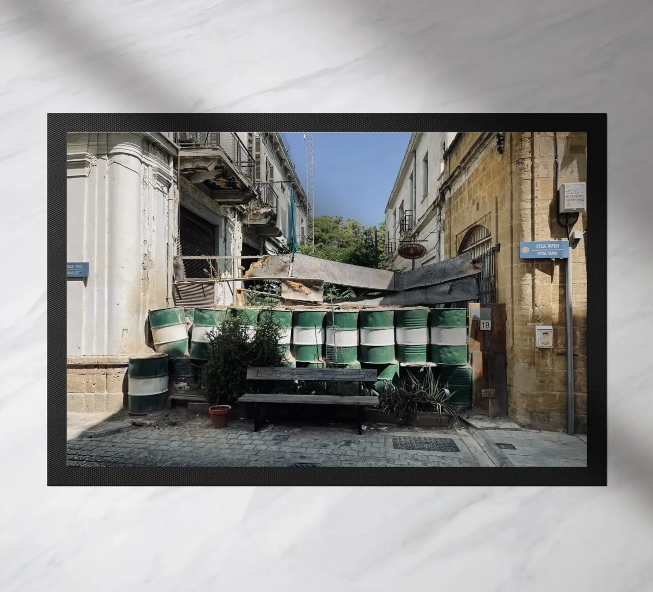 Borderland doormat by ChiasMata CozMos