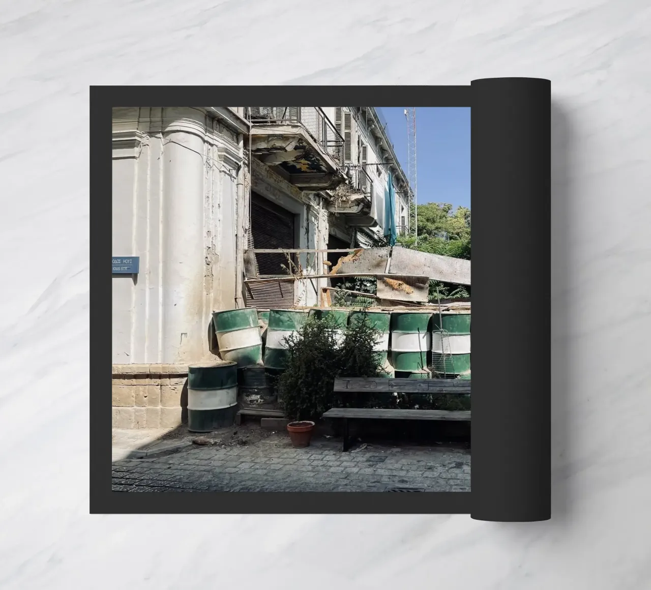 Borderland doormat by ChiasMata CozMos