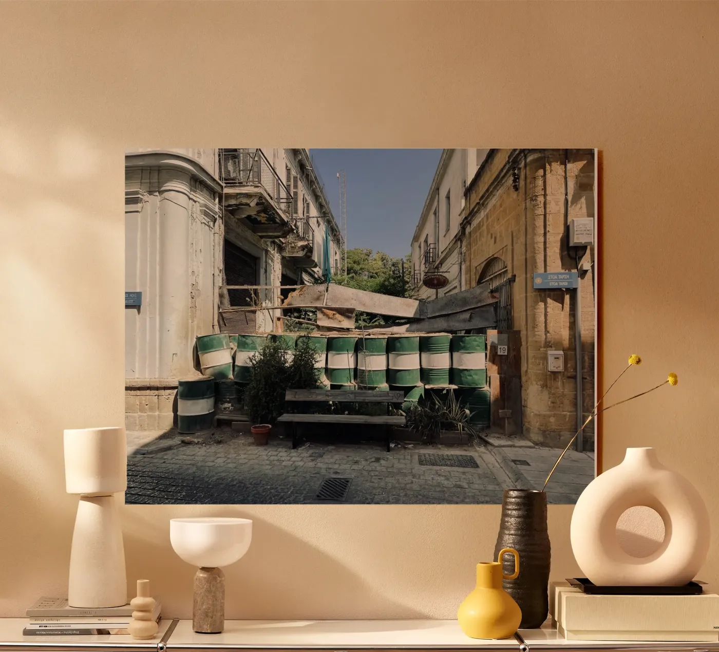 Borderland Acryl-Glas von ChiasMata CozMos