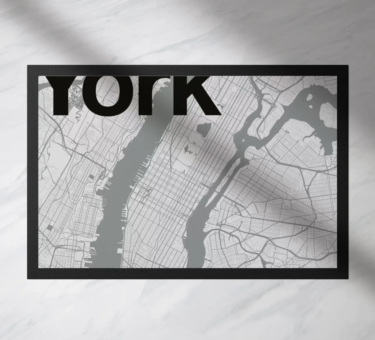 New York Minimal Map zerbino da Florent Bodart