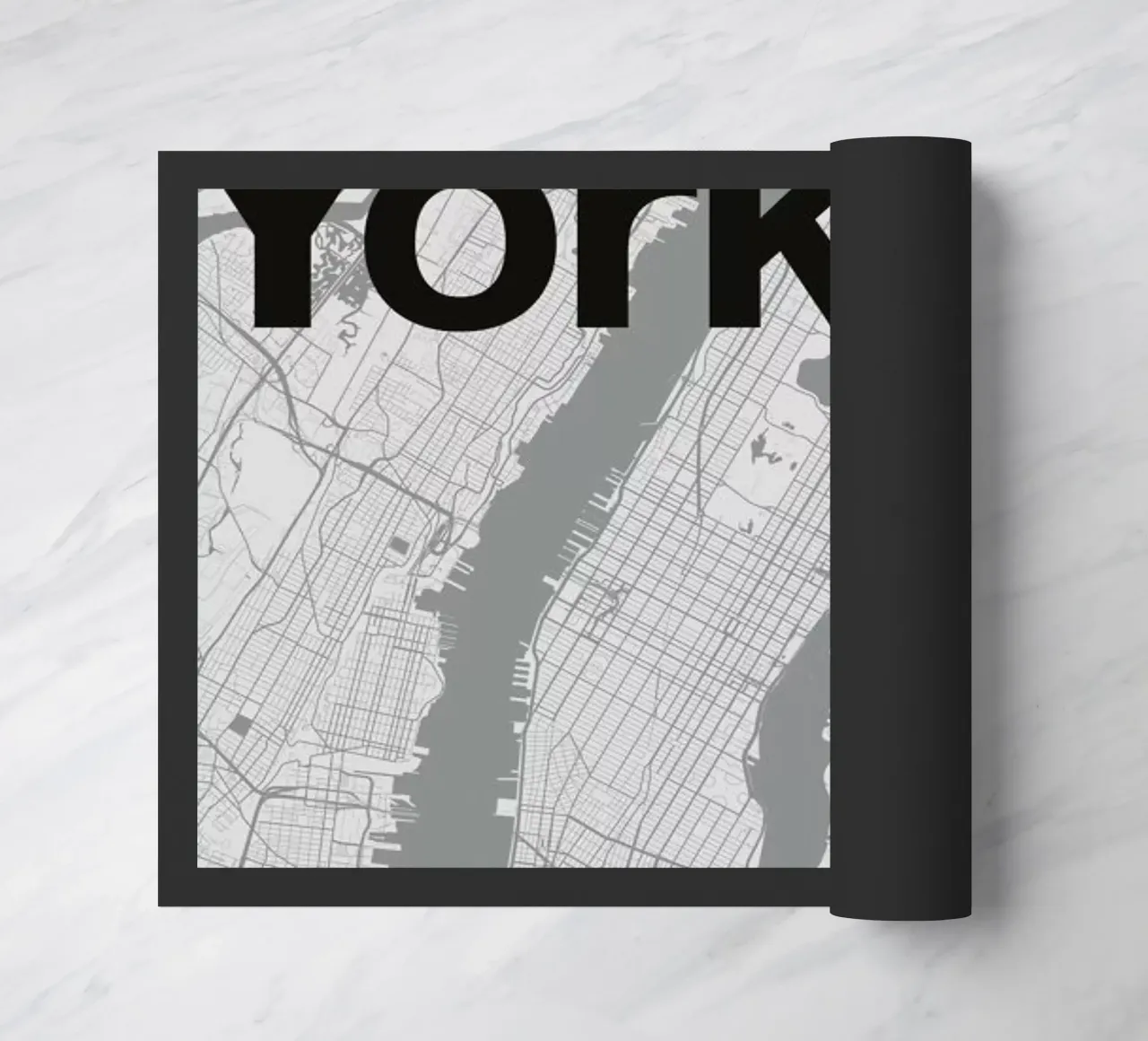 New York Minimal Map zerbino da Florent Bodart