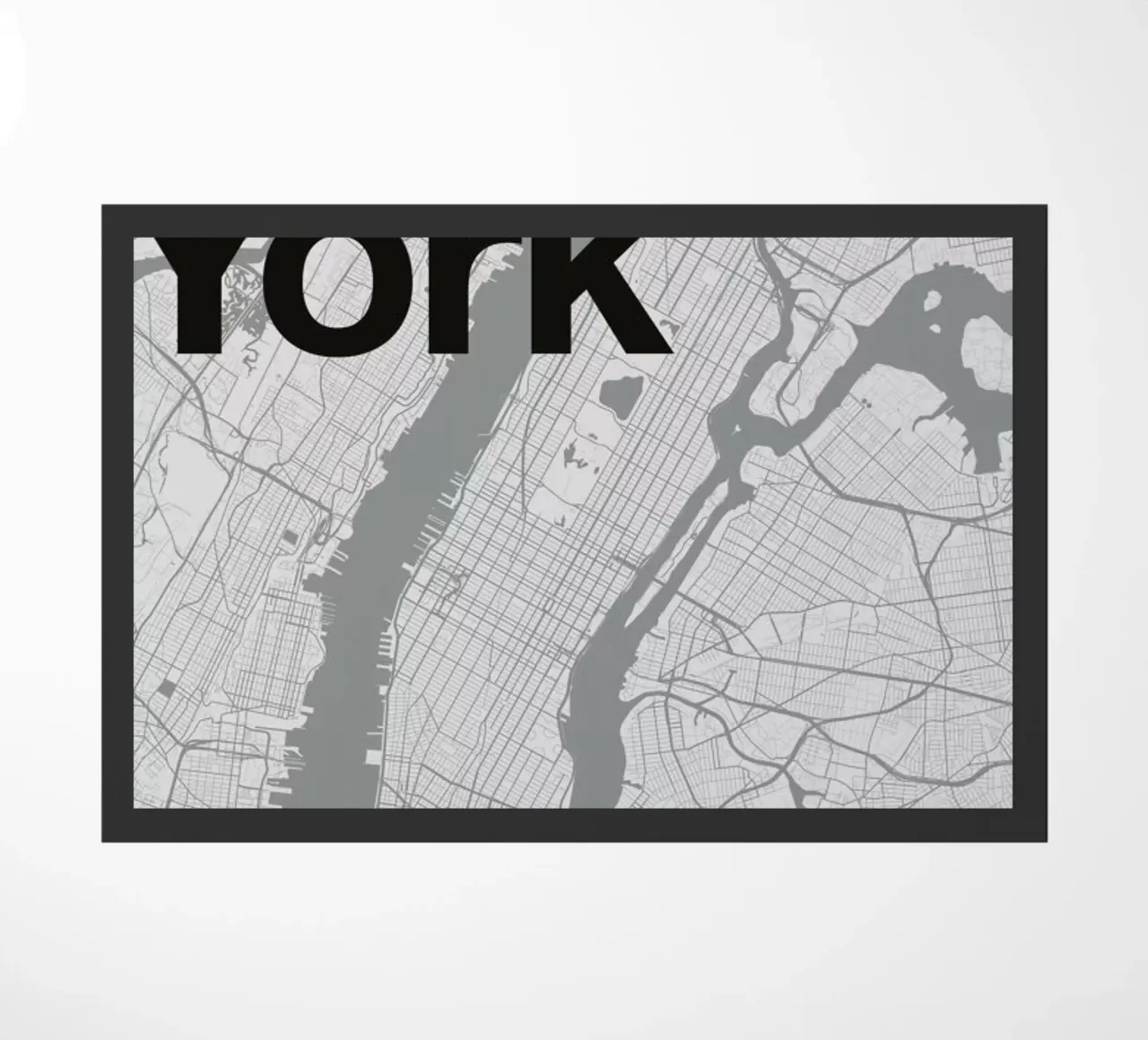 New York Minimal Map zerbino da Florent Bodart