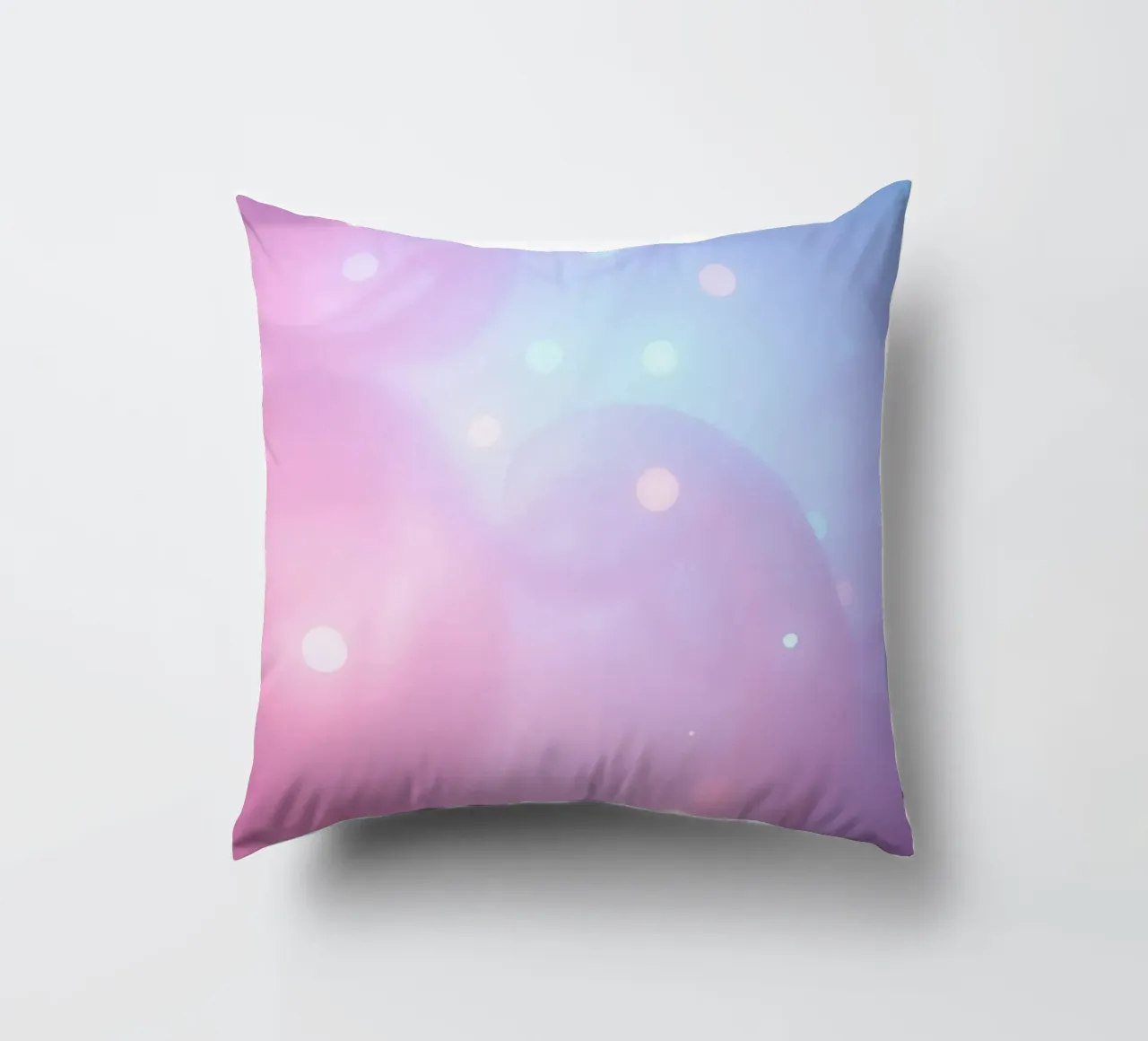 Splendidi colori pastello e luci soffuse e luminose cuscino da DesignDoodle
