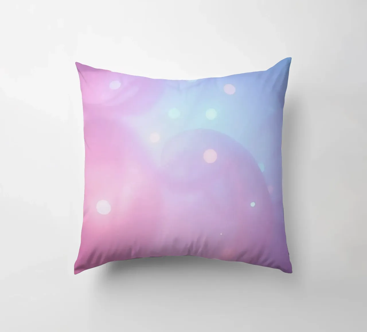 Splendidi colori pastello e luci soffuse e luminose cuscino da DesignDoodle