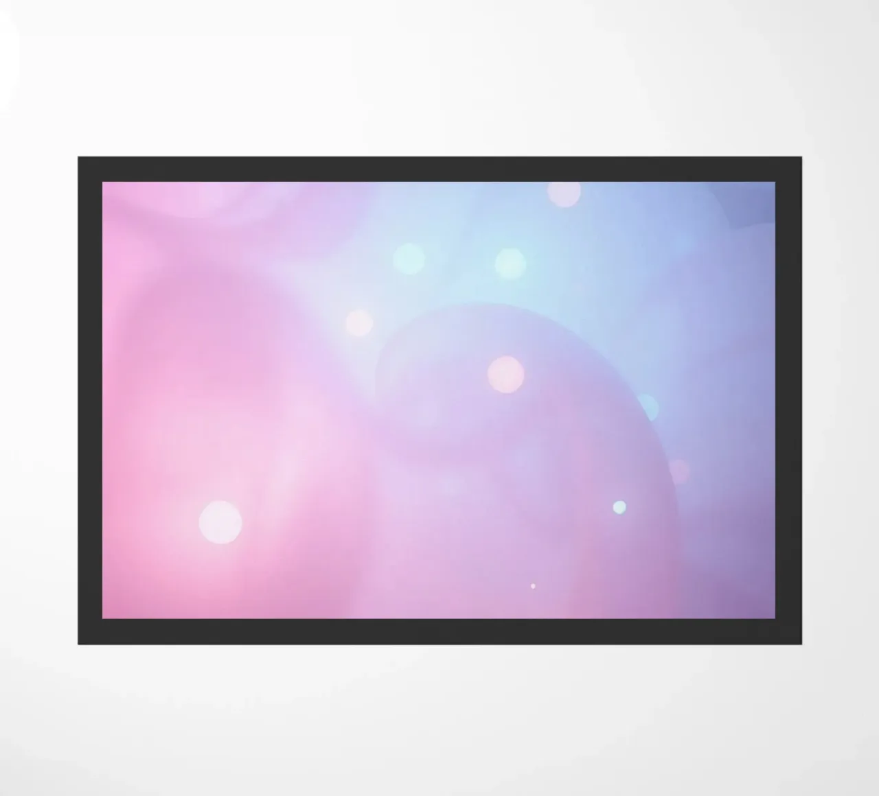 Splendidi colori pastello e luci soffuse e luminose zerbino da DesignDoodle