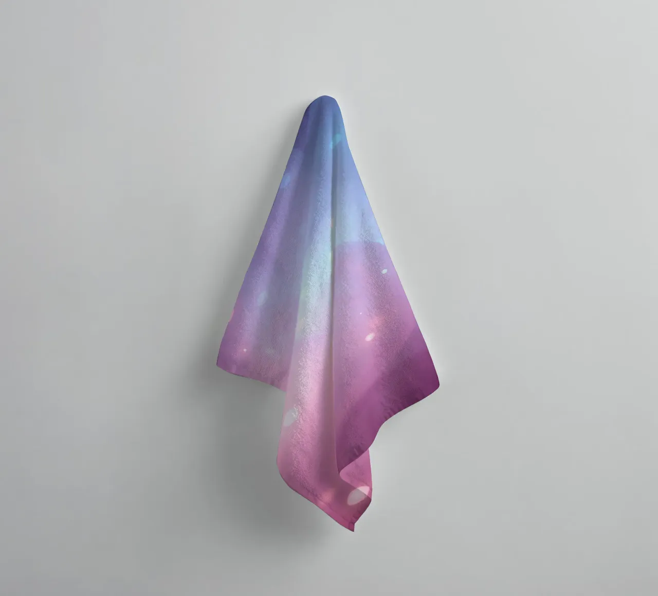 Splendidi colori pastello e luci soffuse e luminose asciugamano da bagno da DesignDoodle