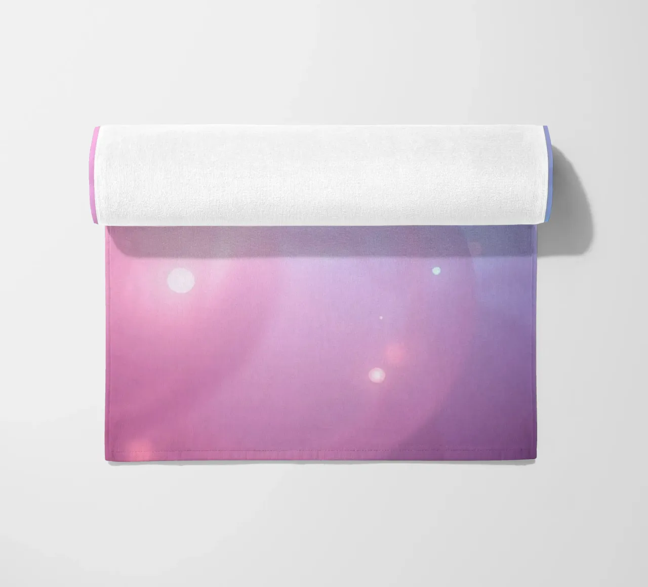 Splendidi colori pastello e luci soffuse e luminose telo mare da DesignDoodle