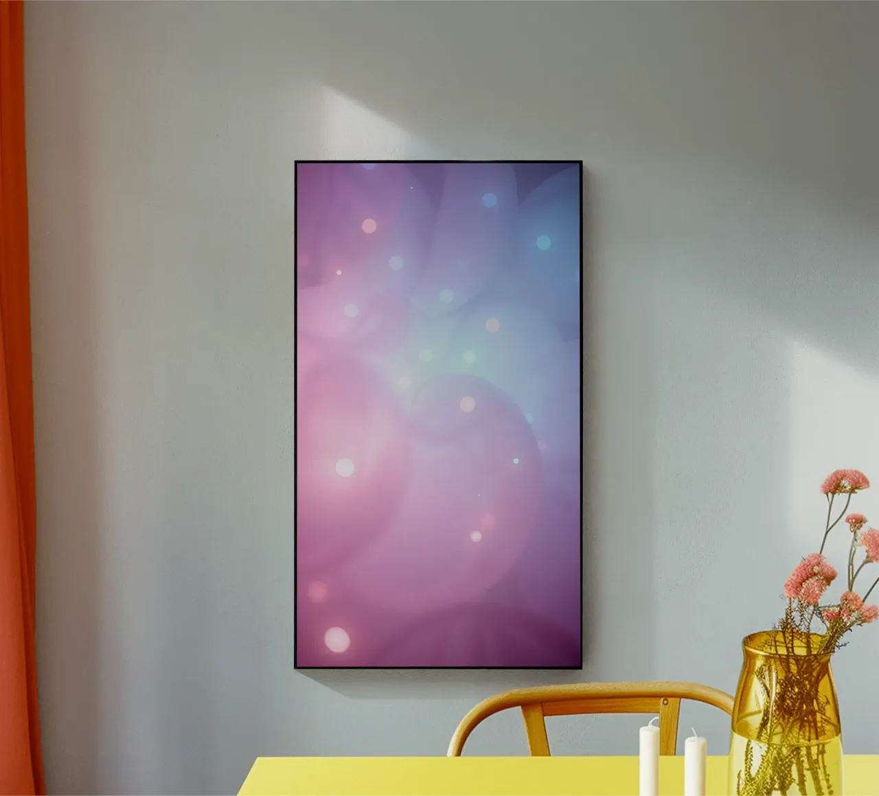 Splendidi colori pastello e luci soffuse e luminose plexiglass da DesignDoodle