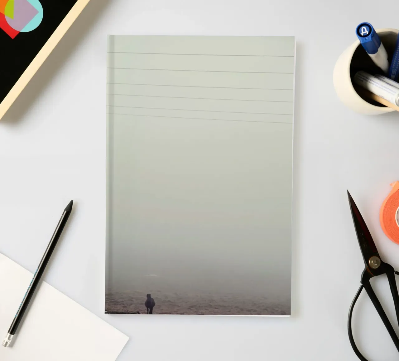 Not a troll but a horse notebook by Nur Mut