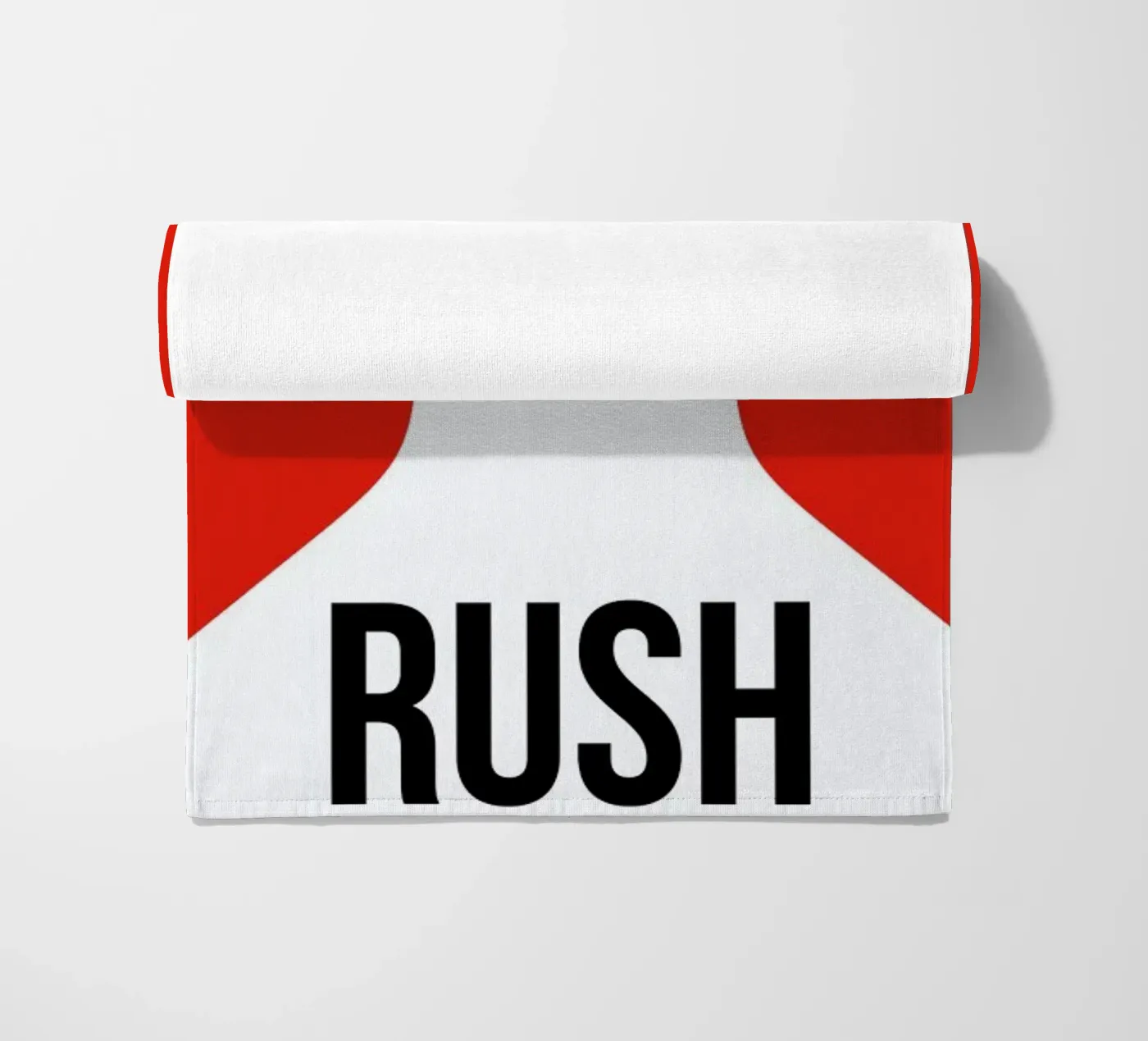 Rush beach towel by Naxart