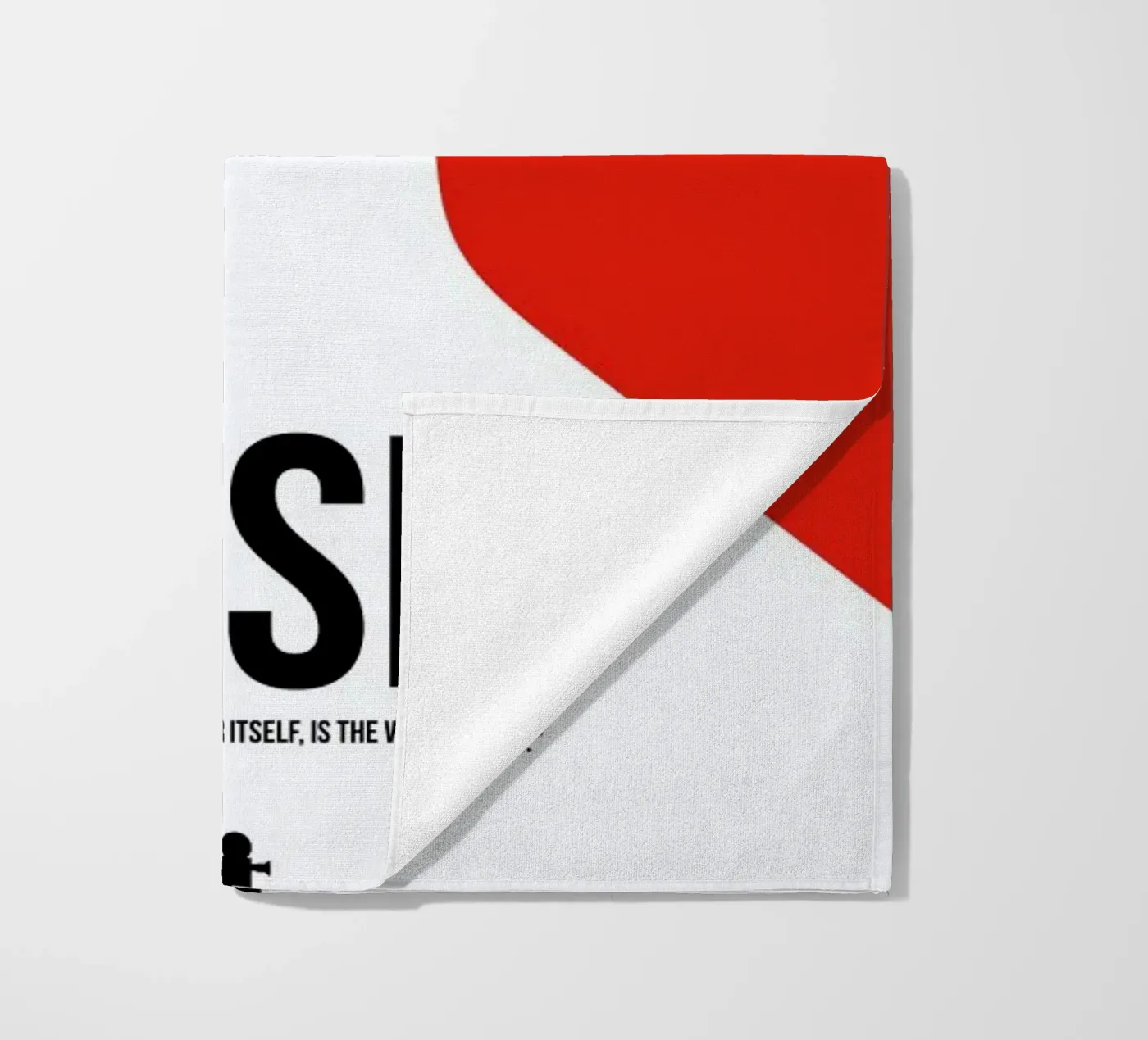 Rush beach towel by Naxart