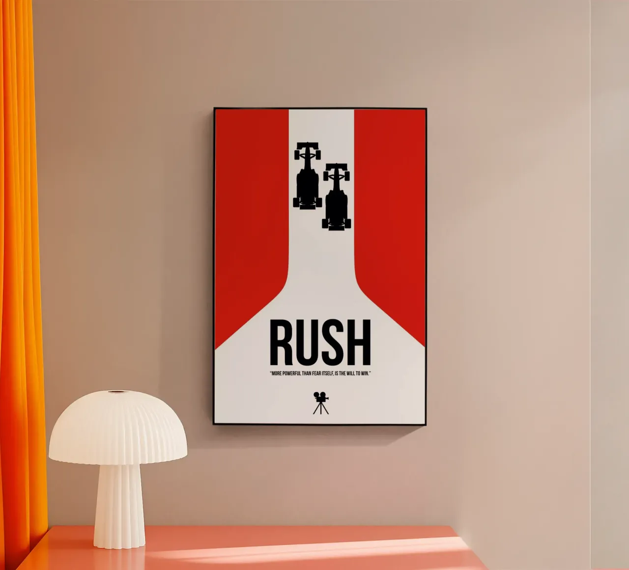 Rush Acryl-Glas von Naxart