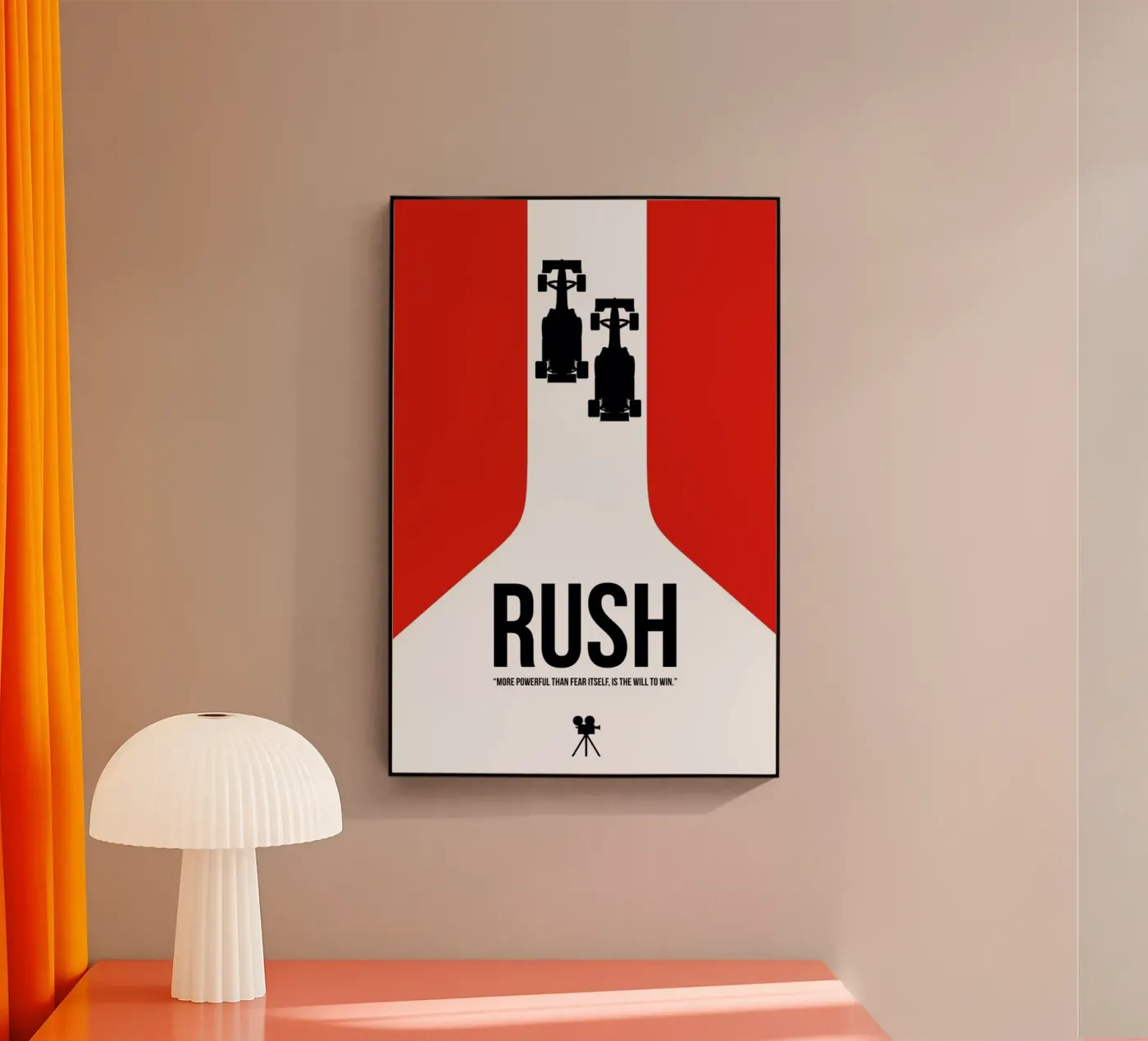 Rush plexiglas de Naxart