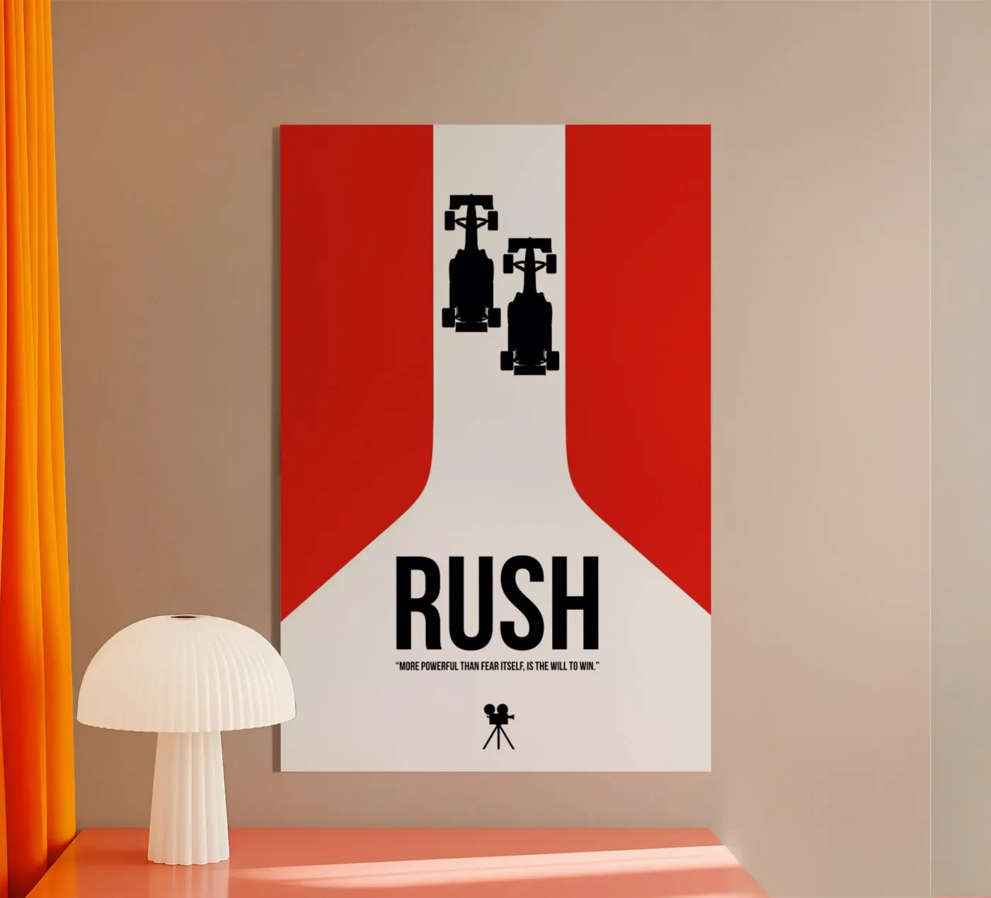 Rush plexiglas de Naxart