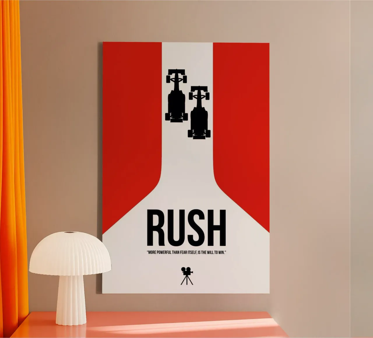 Rush tela con Cornice a cassetta da Naxart
