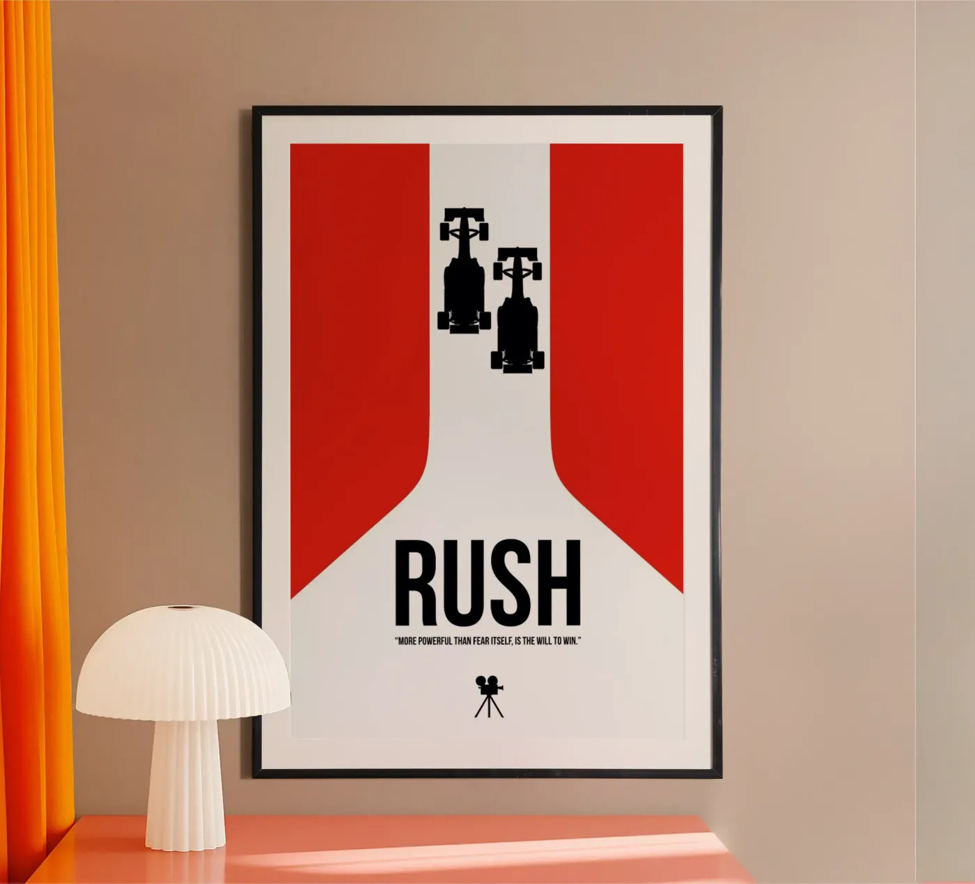 Rush poster da Naxart