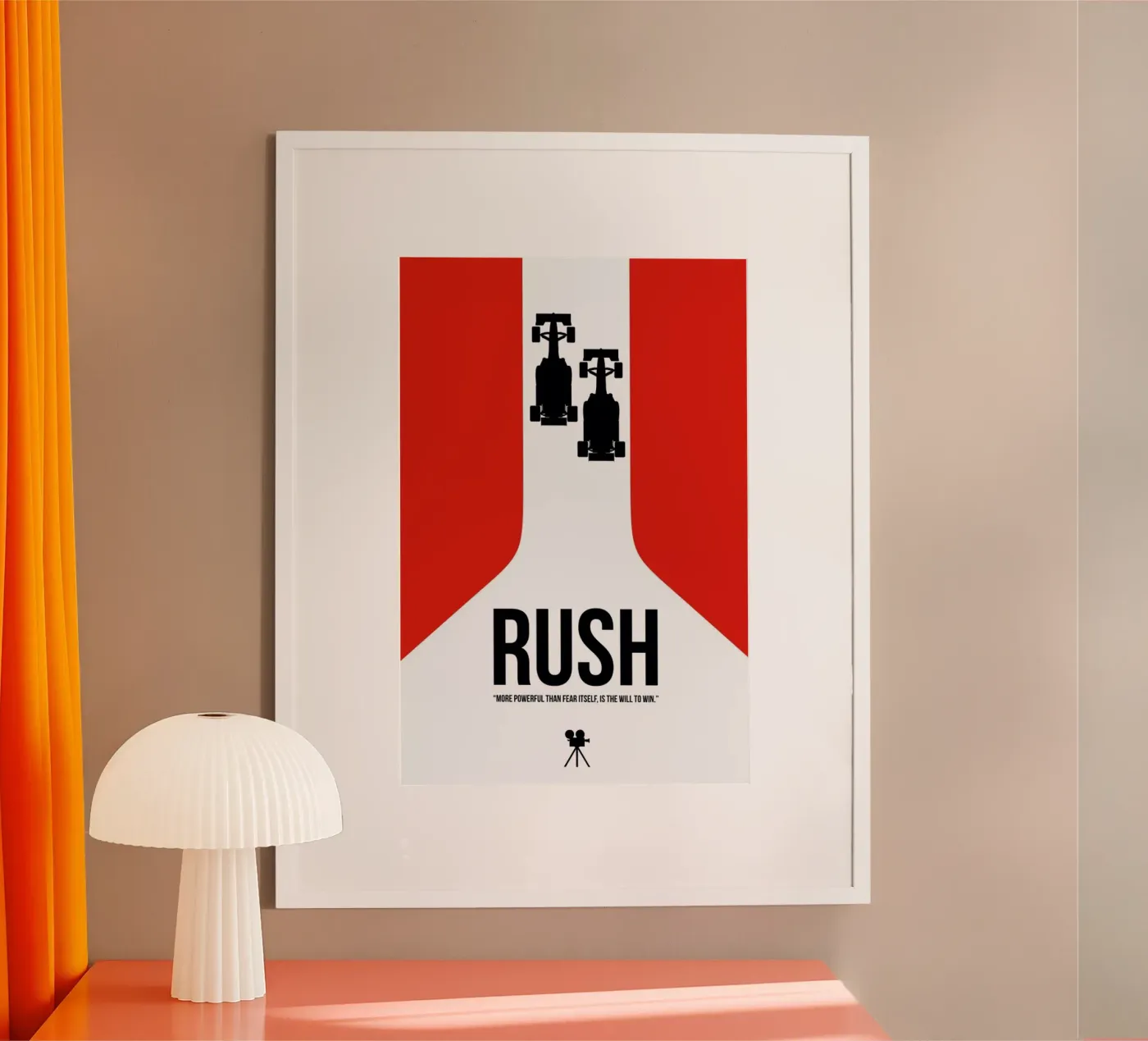 Rush poster da Naxart