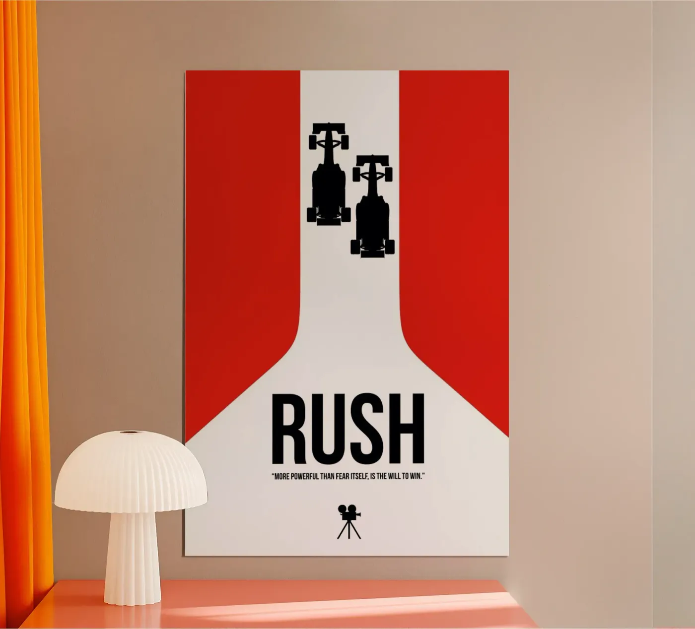 Rush Poster von Naxart