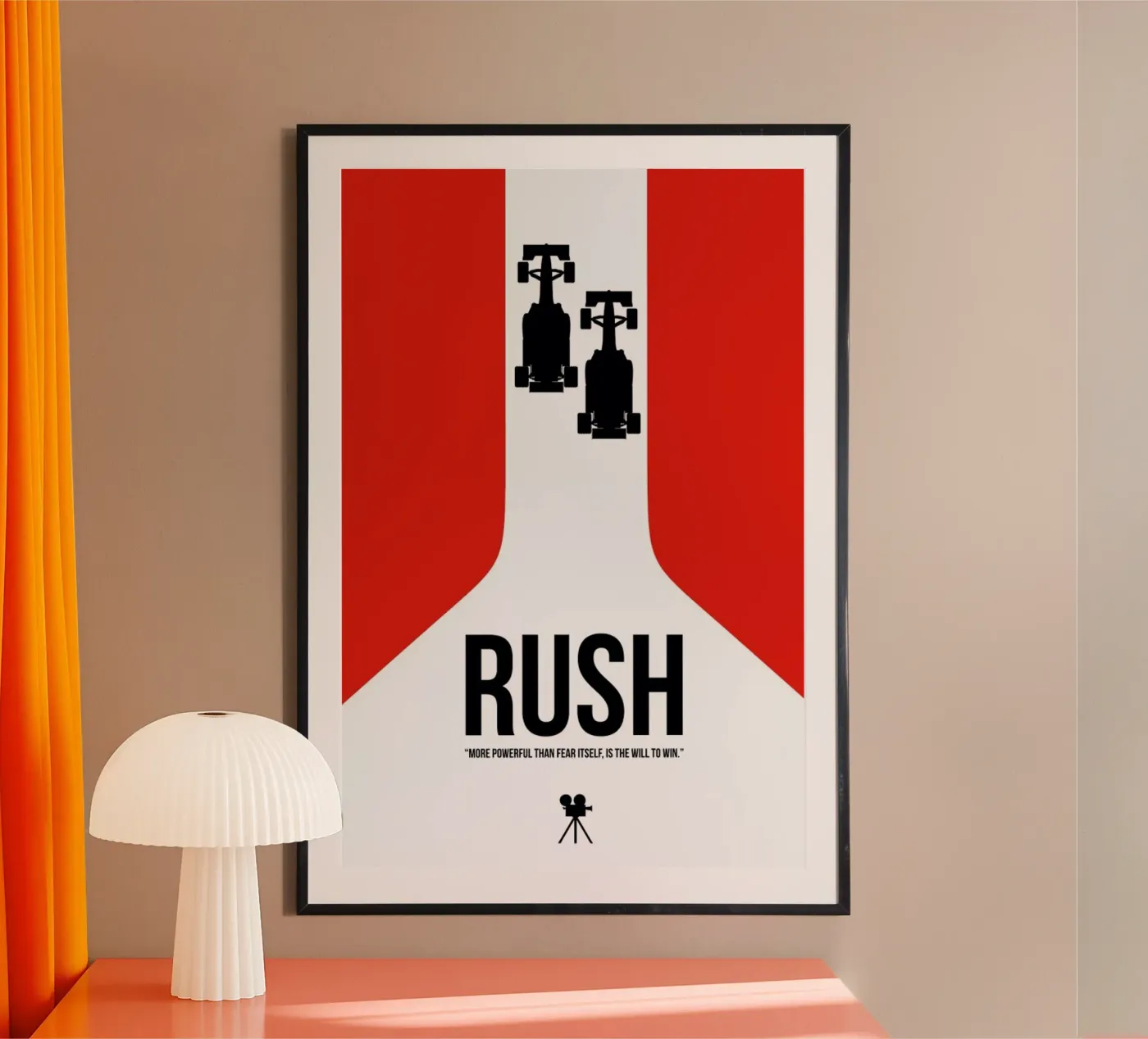 Rush Poster von Naxart