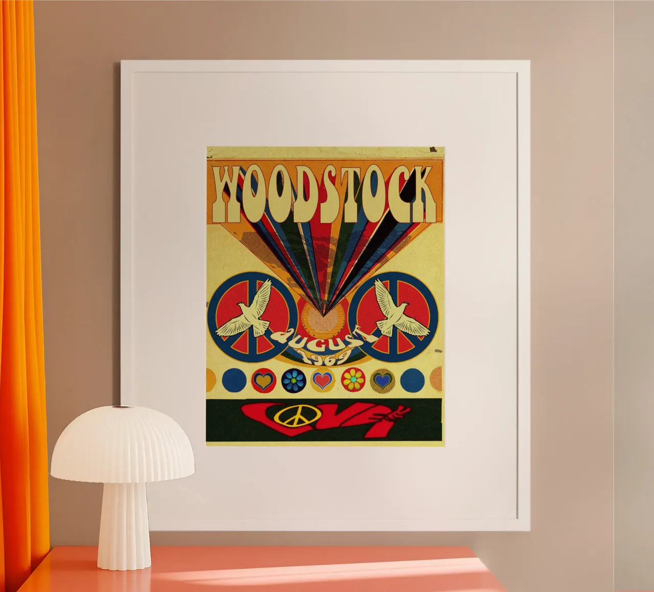 woodstock 1969 poster van phillipp veisenberg