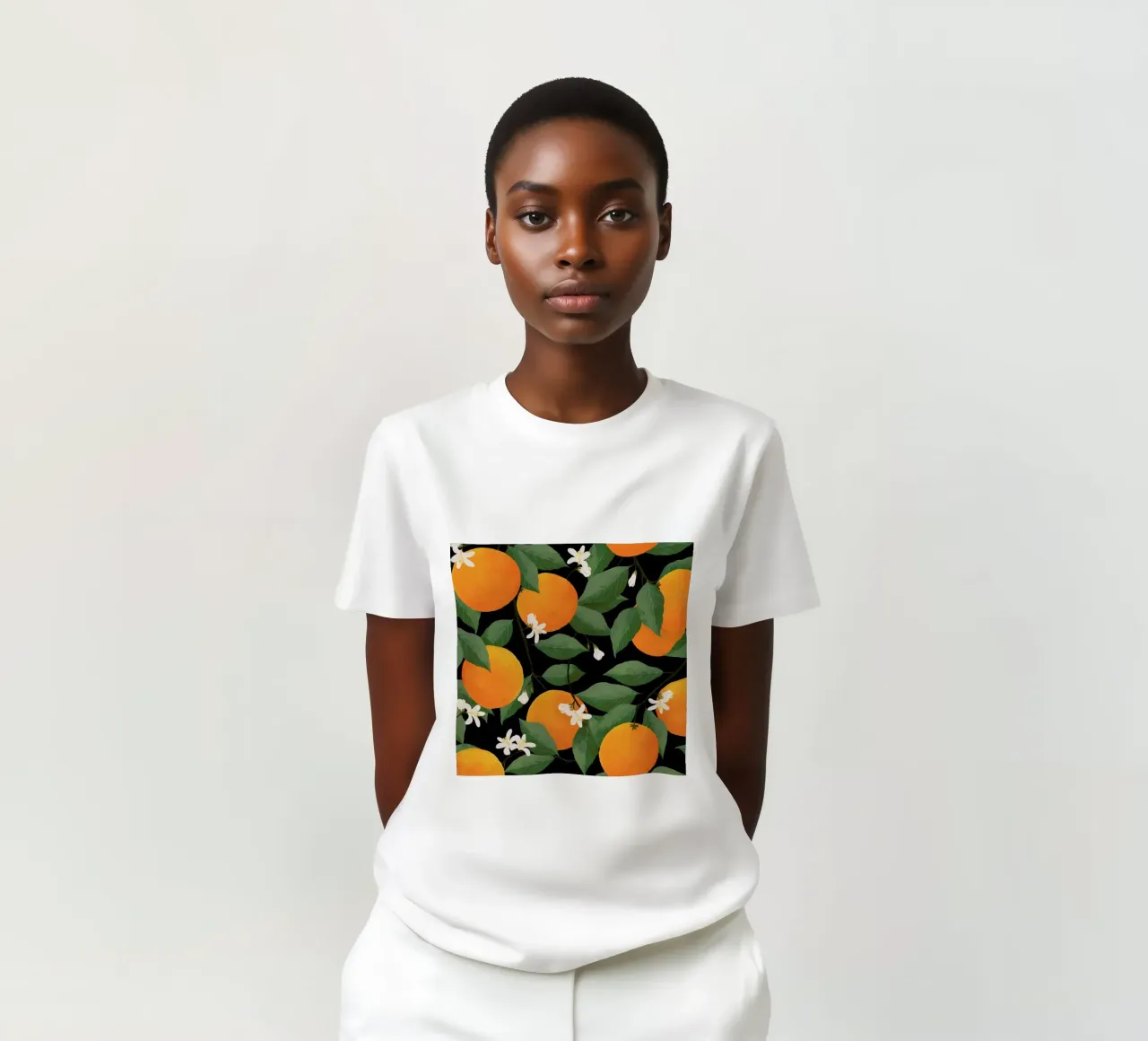 Fresh Citrus Dark t-shirt da Laura Graves