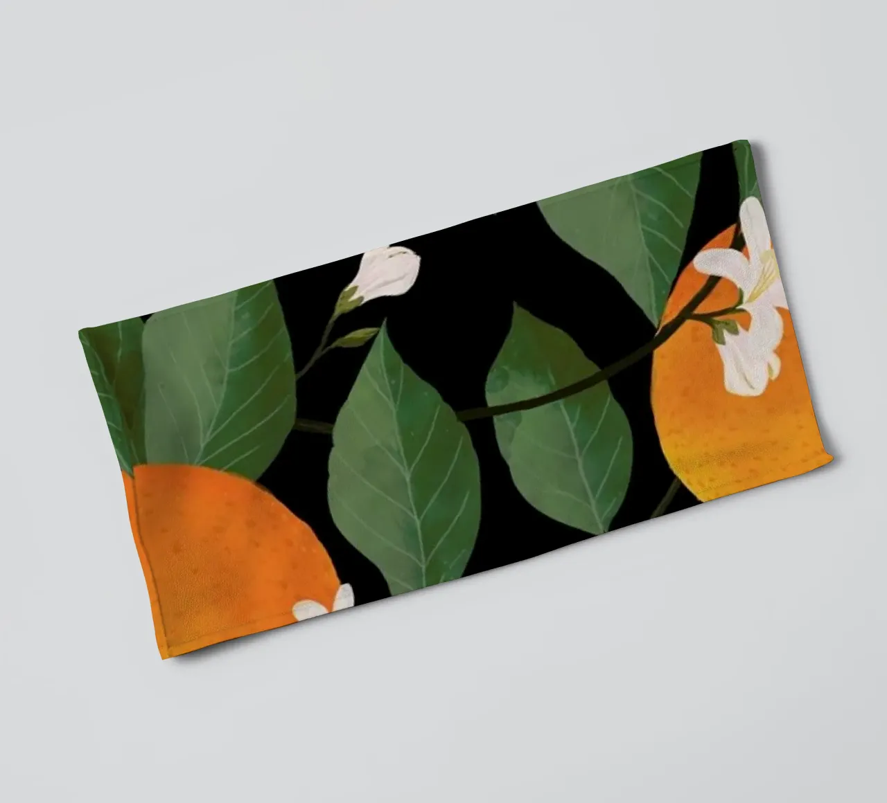Fresh Citrus Dark asciugamano da bagno da Laura Graves
