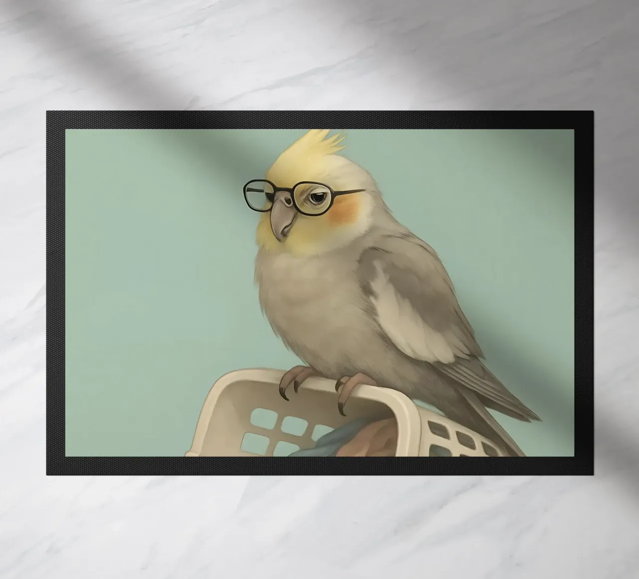 Meme divertente sul cacatua zerbino da Funny Humor Art