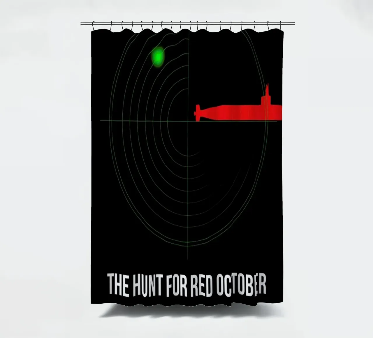The Hunt For Red October tenda da doccia da Naxart