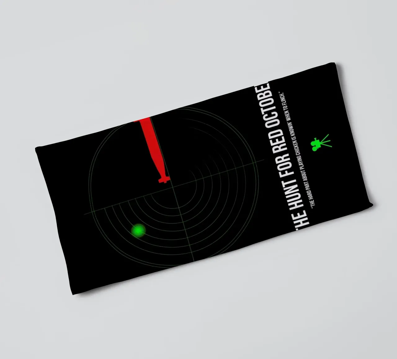 The Hunt For Red October asciugamano da bagno da Naxart