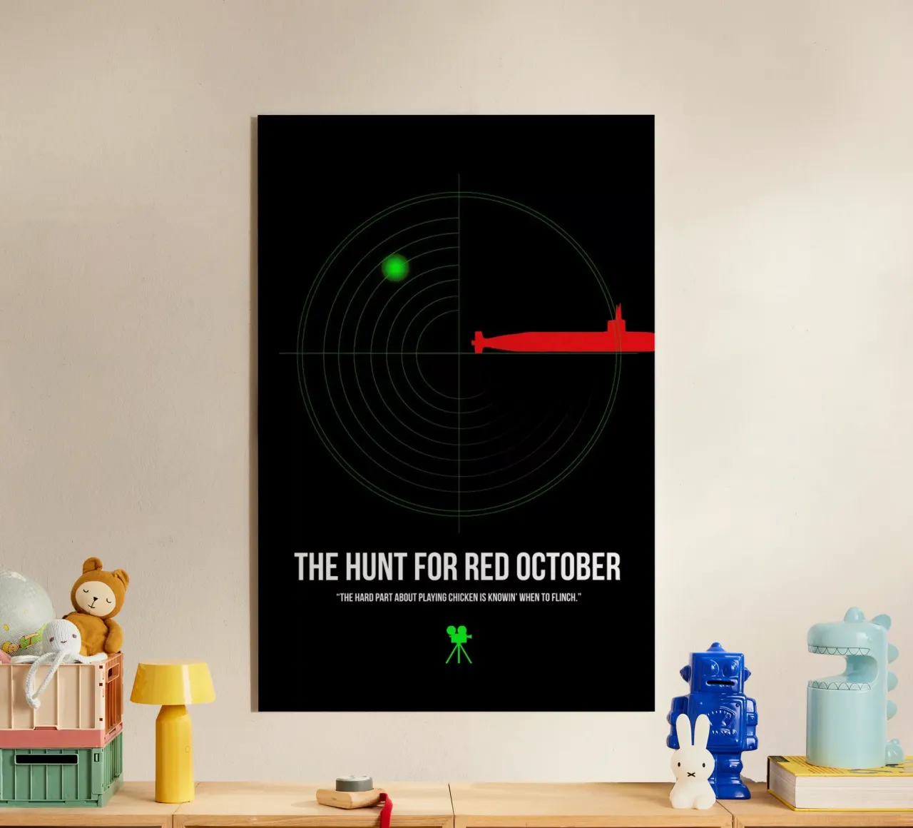 The Hunt For Red October plexiglass da Naxart