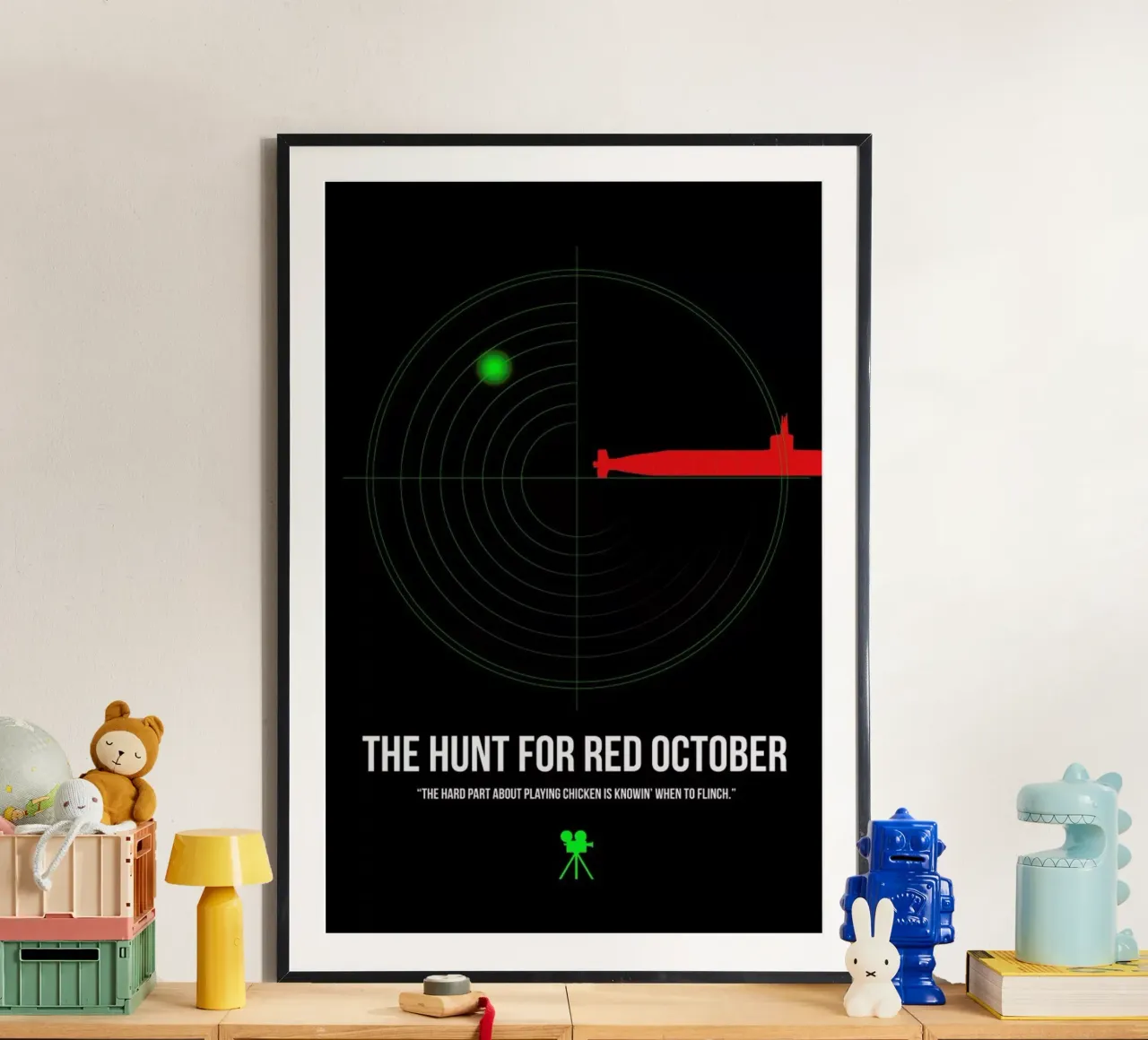 The Hunt For Red October carta hahnemühle da Naxart