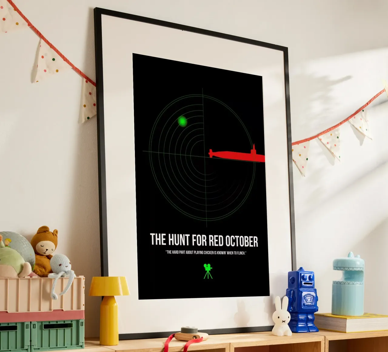 The Hunt For Red October carta hahnemühle da Naxart