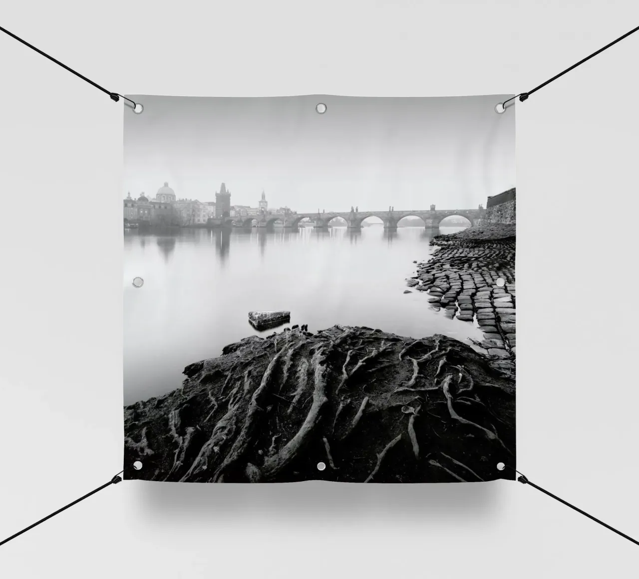 Vltava River Study 8 - Prag 2020 telo in pvc da Håggard Photography | Ronny Behnert