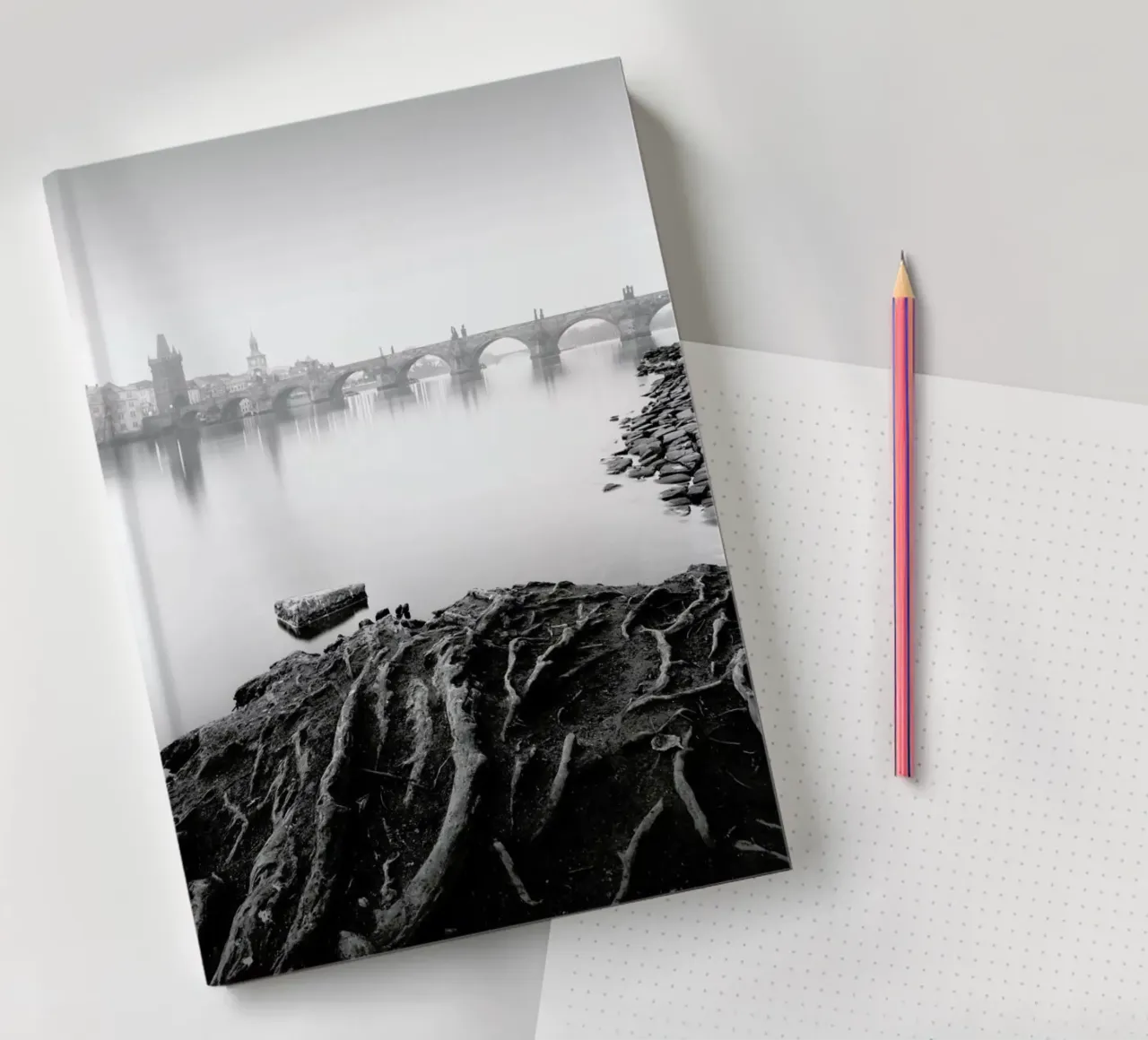 Vltava River Study 8 - Prag 2020 notebook by Håggard Photography | Ronny Behnert