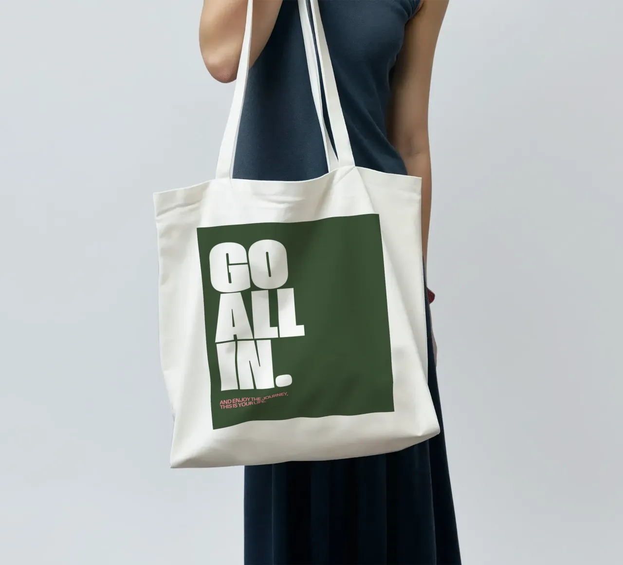 all in borsa in juta da Ambition Wall
