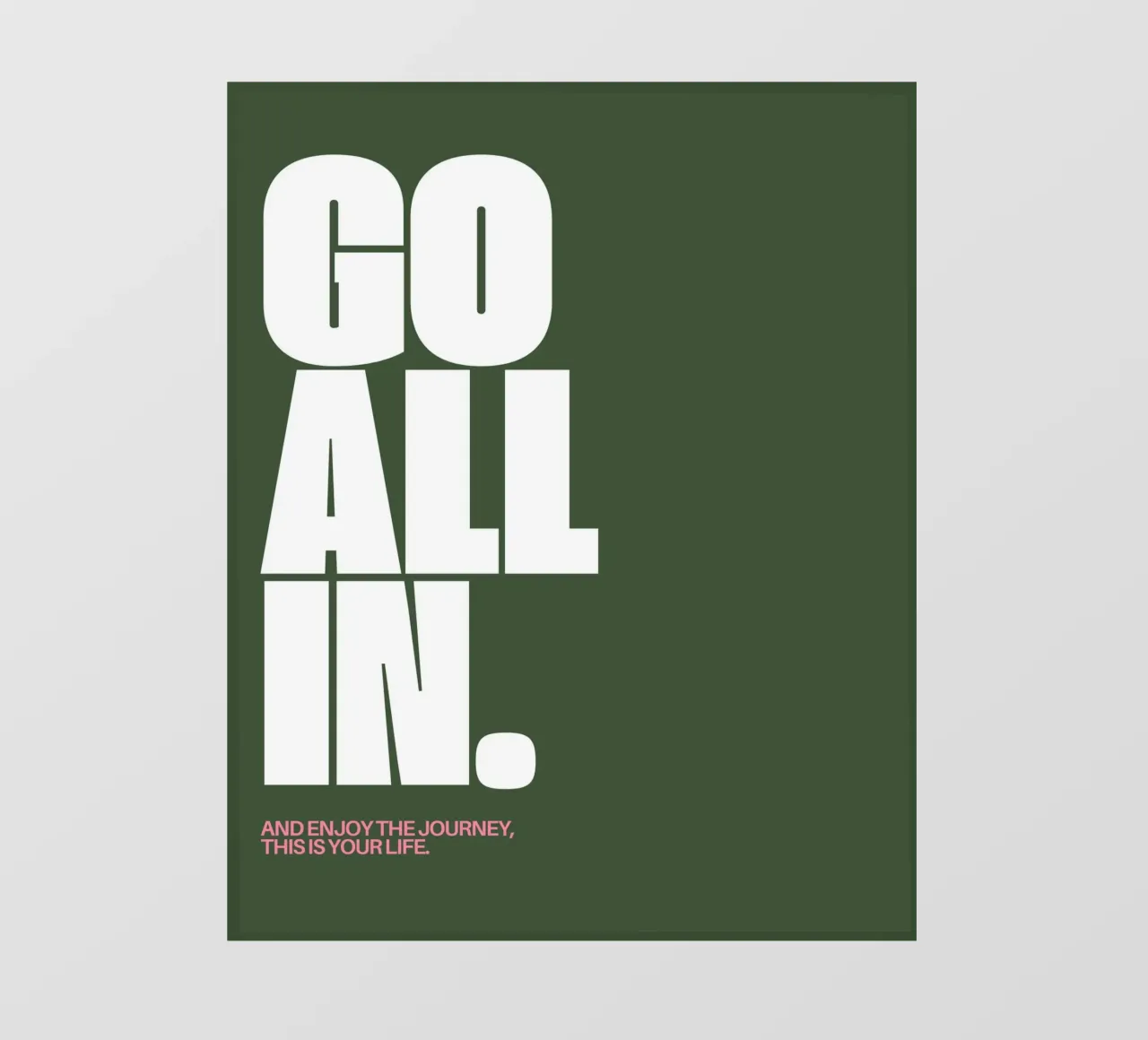 all in telo in pvc da Ambition Wall