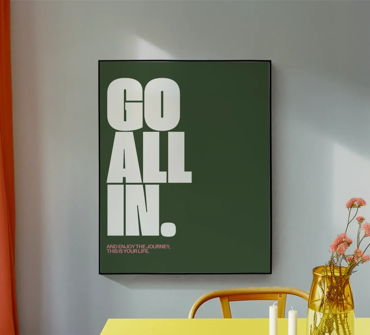 all in plexiglass da Ambition Wall