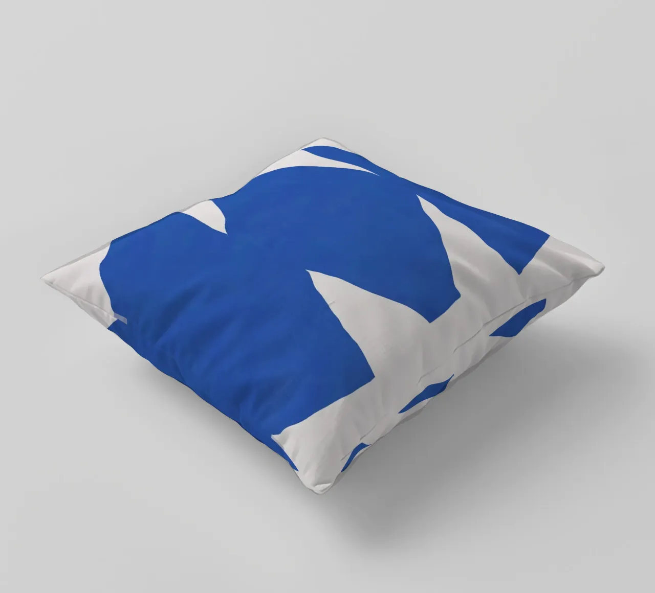 Taglio blu cobalto 02 cuscino da Little Dean