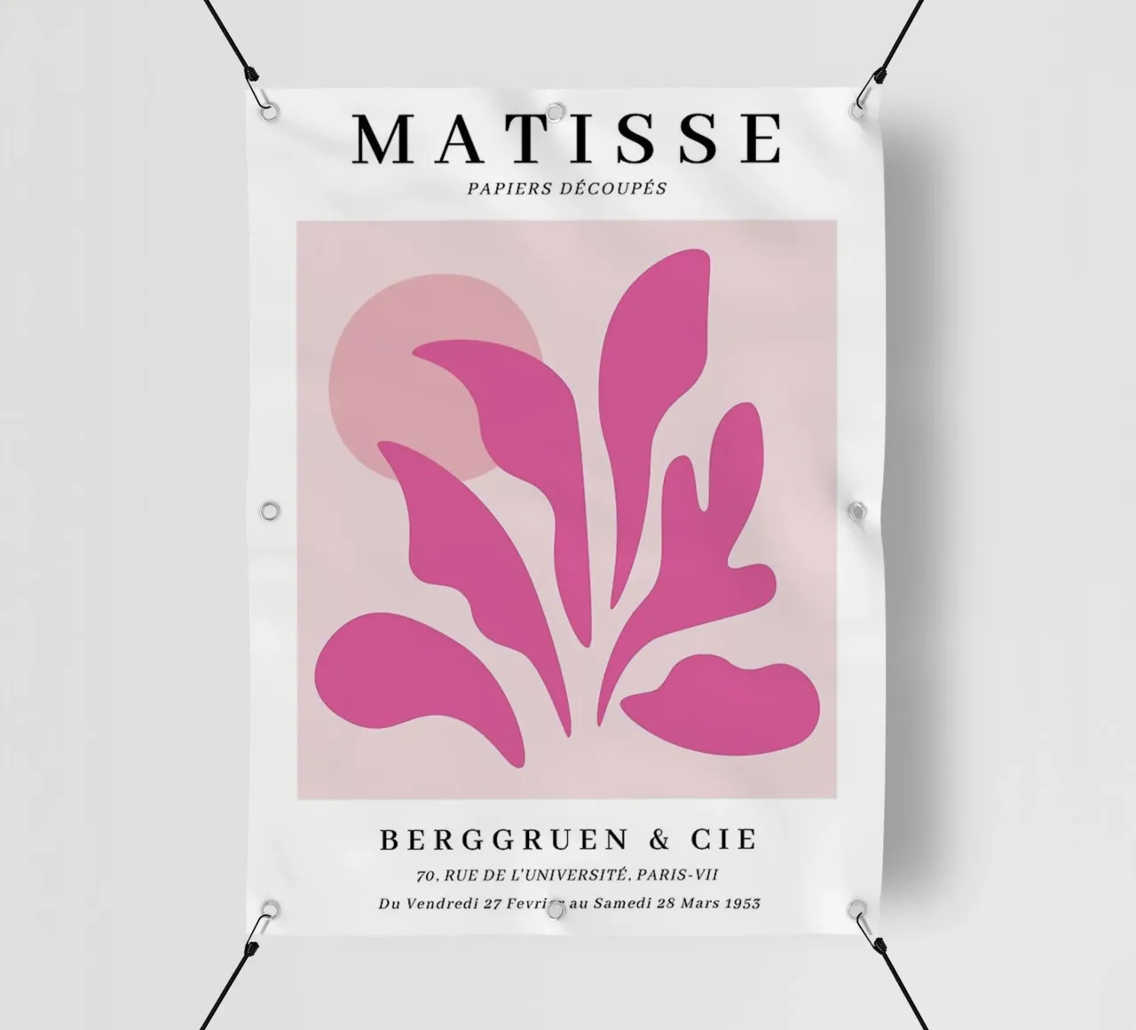 Matisse - Pink Flower pvc cover by Perdana shop