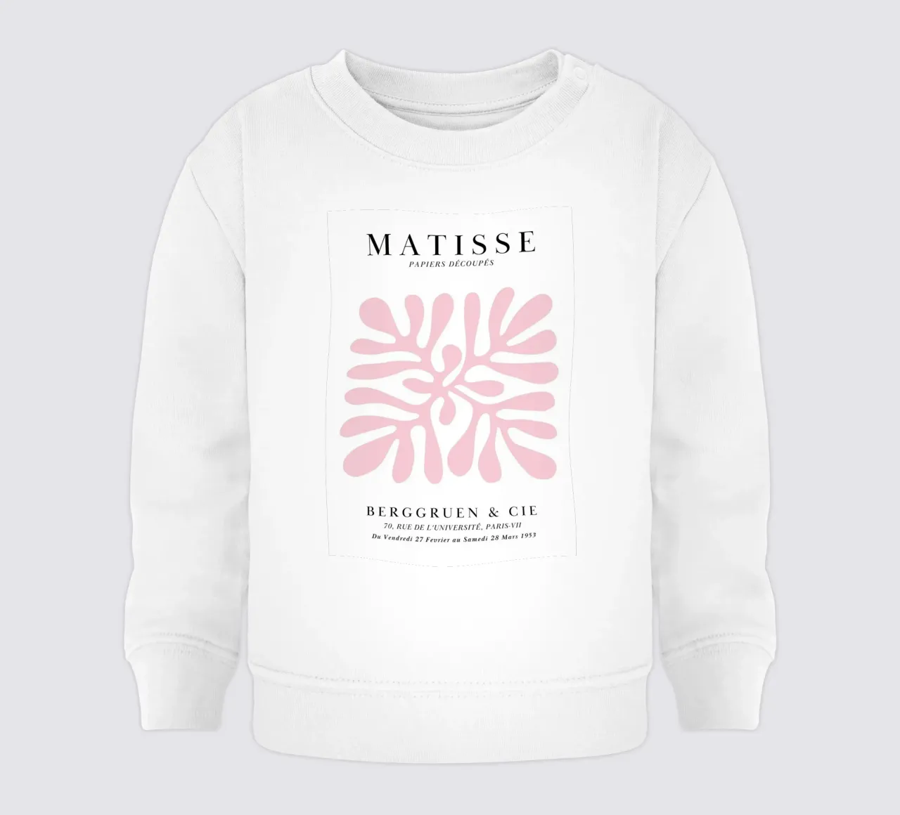 Henri Matisse Berggruen E Cie felpa neonato da Perdana shop