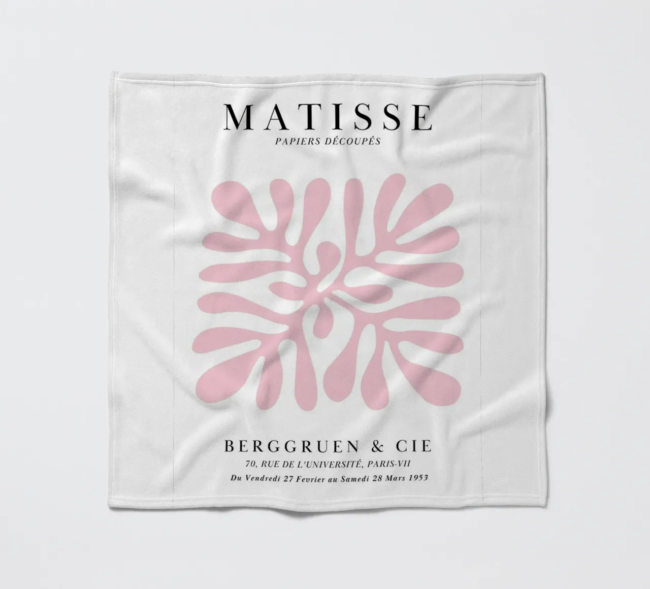 Henri Matisse Berggruen E Cie coperta in pile da Perdana shop
