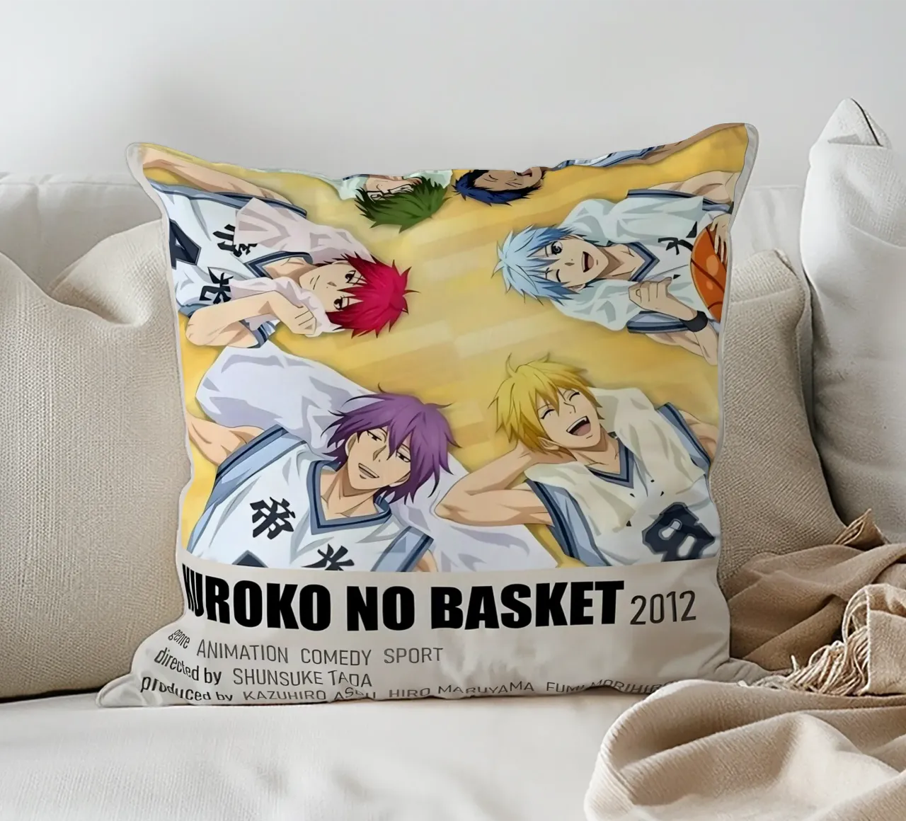 KUROKO NO BASKET 2012 cuscino da Totoya