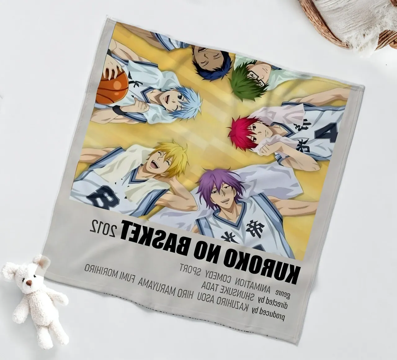 KUROKO NO BASKET 2012 coperta in pile da Totoya
