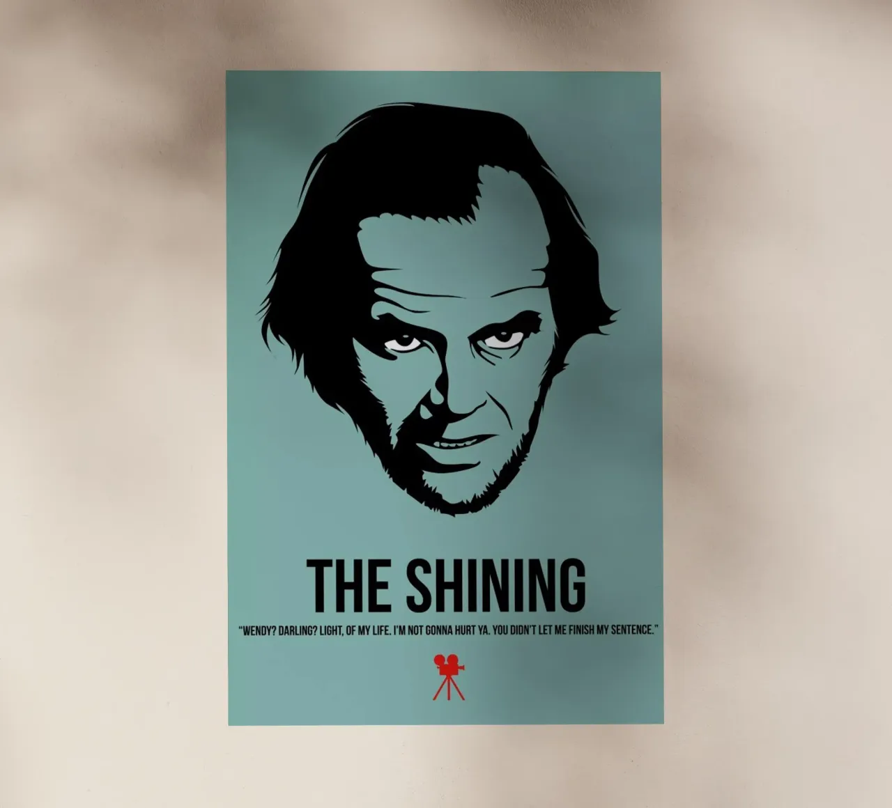 The Shining pellicola backlit da Naxart