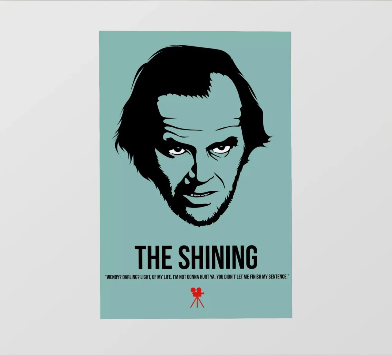 The Shining pellicola backlit da Naxart